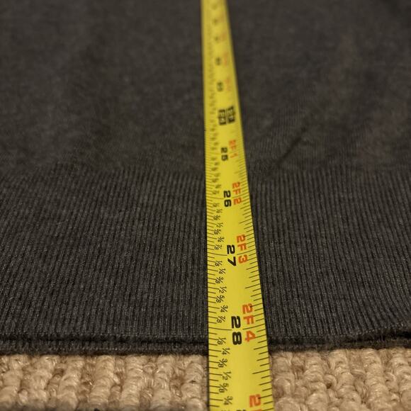 Peter Millar Sweater Mens XL Gray Cotton Cashmere Silk Blend Pullover Golf - Picture 9 of 9